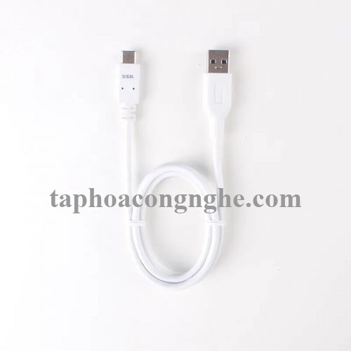 SSK UC-CA-982 95072 80cm Màu Trắng Cáp chuyển đổi Usb Type-C ra USB 3.0 0.8m 30095072